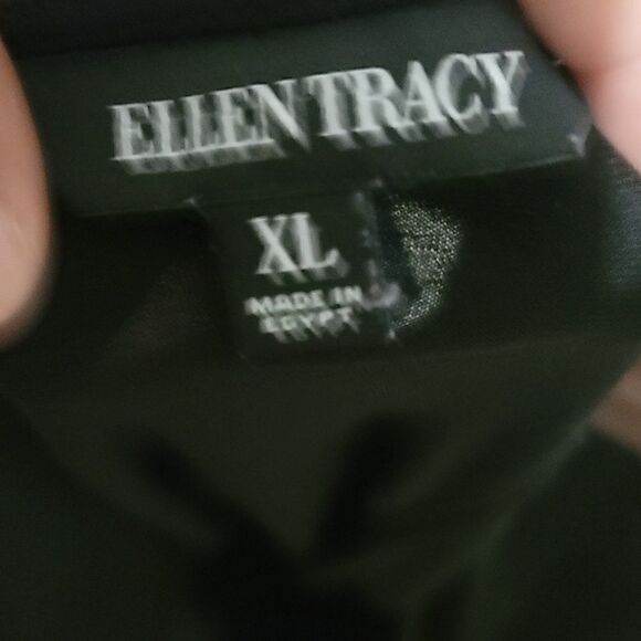 Ellen Tracy Handkerchief Style Blouse Size XL - Picture 5 of 7